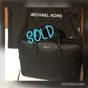 🖤🖤Michael Kors large Black leather briefcase🖤🖤